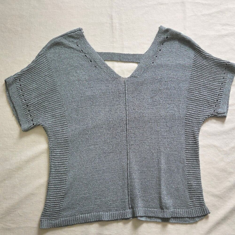 Apt. 9 Woman's Green Short sleeve Top size M